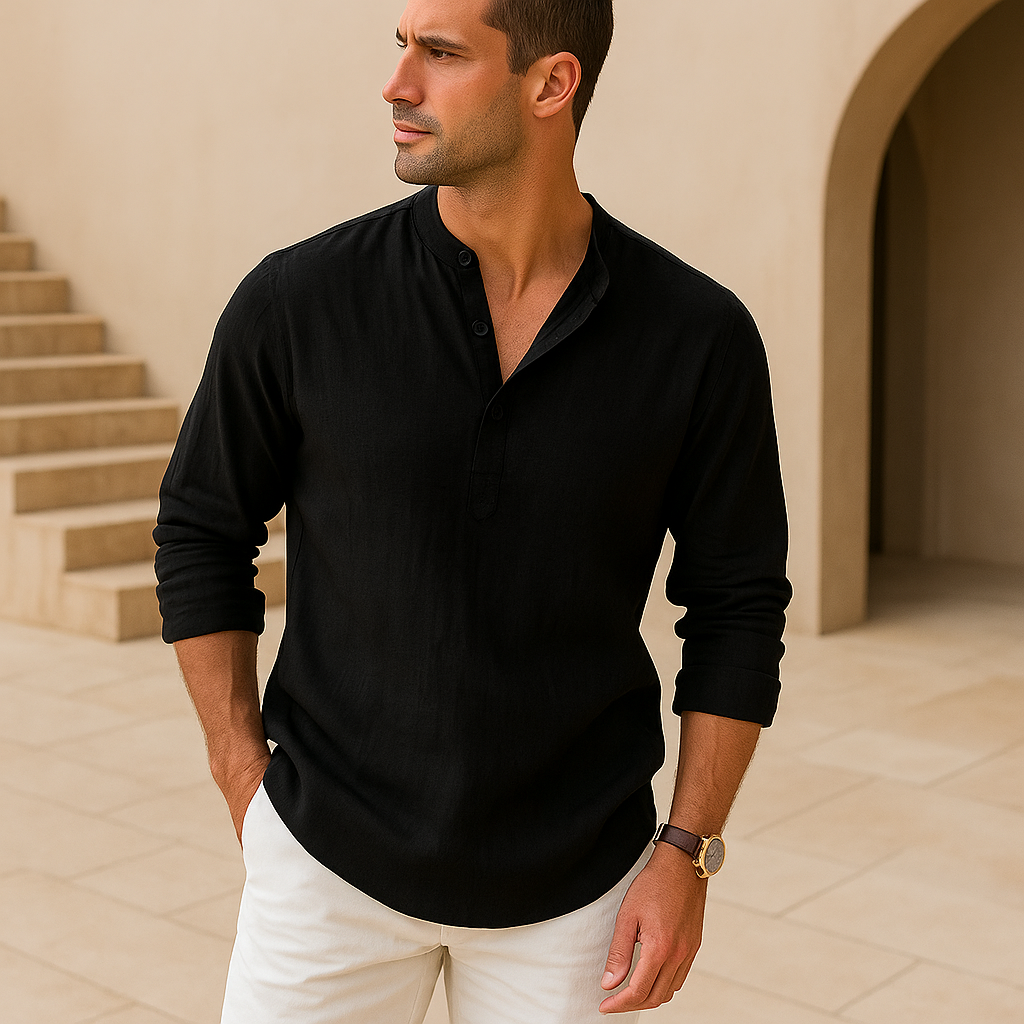 Étienne™ | Linnen Overhemd