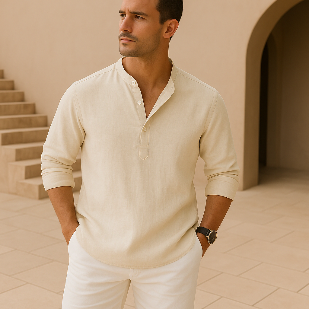 Étienne™ | Linnen Overhemd