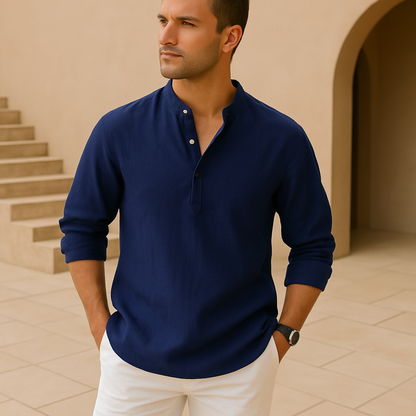 Étienne™ | Linnen Overhemd